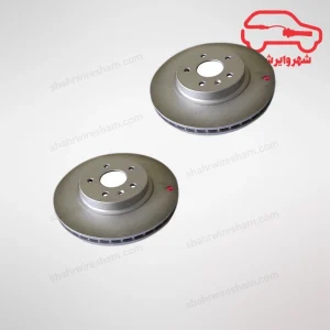 دیسک چرخ جلو جک S3 بسته 2 عددی